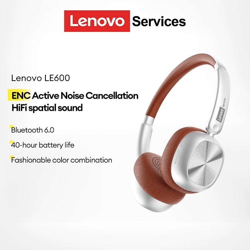 Tai nghe Bluetooth Lenovo LE600 Khử tiếng ồn thông minh Chất lượng âm thanh HIFI Độ trễ thấp Tuổi thọ pin dài | BigBuy360 - bigbuy360.vn