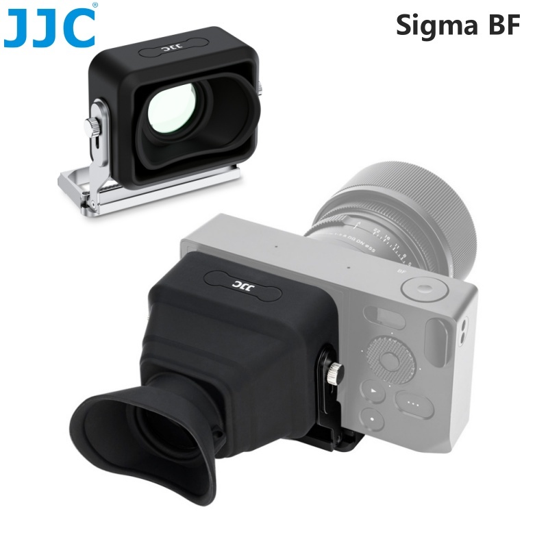 JJC Kính lúp kính ngắm LCD máy ảnh cho Sigma BF, Kính ngắm phóng đại 3X Kính che nắng Eyecup