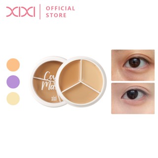  Xixi Bảng Che Khuyết Điểm 3 Ô Dạng Kem Che Mụn Che Thâm Quầng Mắt Tự Nhiên Lâu Trôi D457 