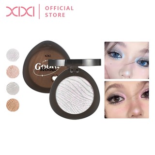 Xixi Phấn Mắt Nhũ Đơn Màu Lấp Lánh Hạt Mịn Dễ Tán Lên Màu Đẹp Bền Màu Không Lem Trang Điểm D570