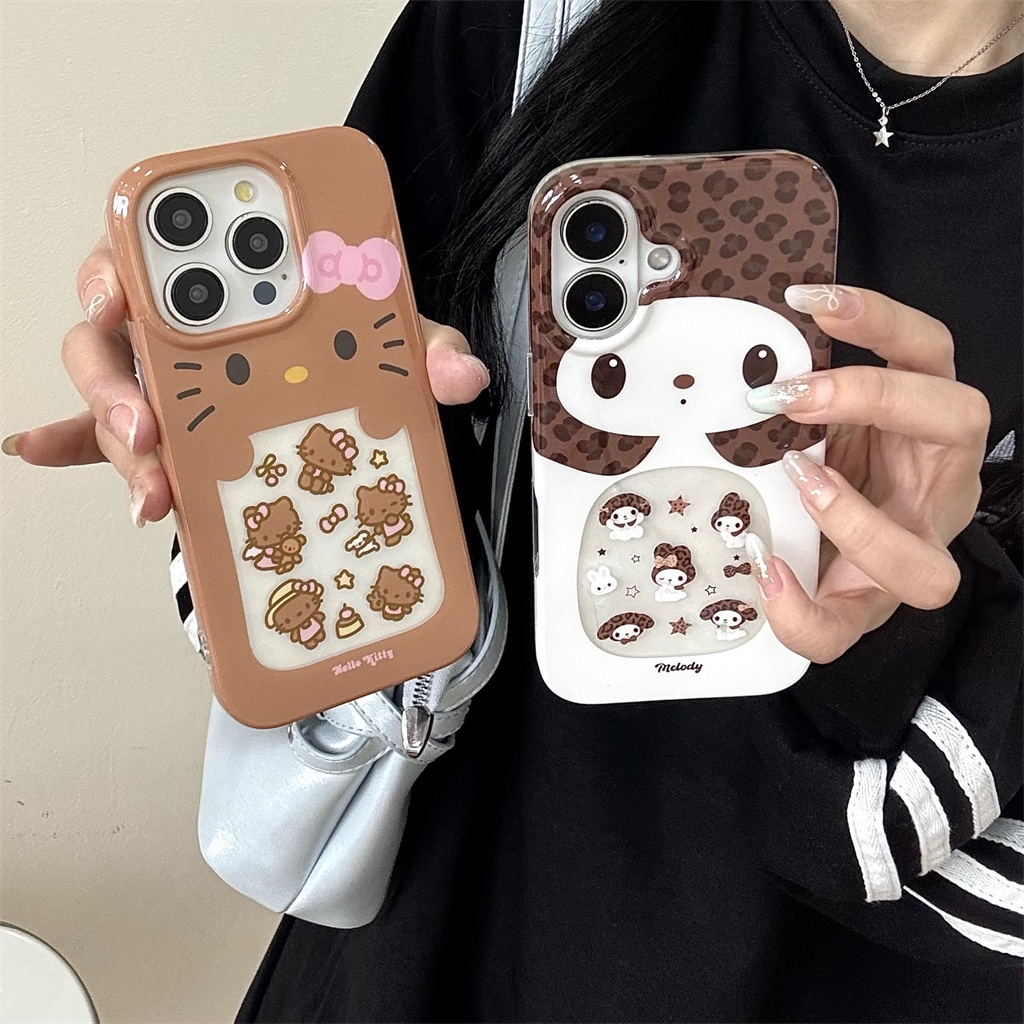 Dành cho iphone Case 16 Pro Max 15 Pro Max 14 Pro Max Vỏ điện thoại KT da đen hai mặt