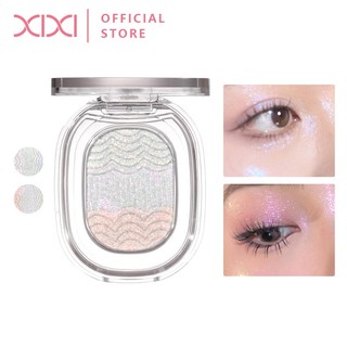  Xixi Bảng Phấn Mắt Ánh Nhũ Mịn Lên Màu Chuẩn Dễ Tán Bám Màu Lâu Trôi Tông Tím Ngọc Trai D671 