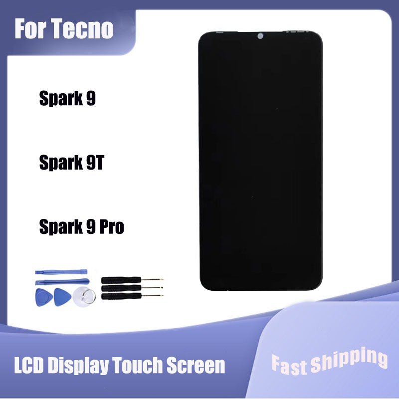 Dành Cho Tecno Spark 9 KG5p Spark 9T KH6 Spark 9 Pro KH7 Màn Hình LCD Màn Hình Cảm Ứng
