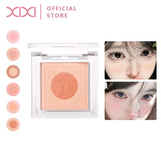 Xixi Phấn Mặt Hình Thỏ Dễ Thương Bột Mịn Mờ Tự Nhiên Lâu Trôi Kiềm Dầu Không Lem D724