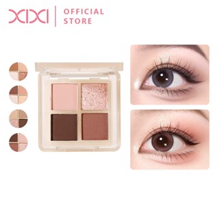  Xixi Phấn Mắt 4 Màu – Nhịp Tim Mềm Mại Lấp Lánh Tự Nhiên Dễ Dùng Trang Điểm Hằng Ngày D751 
