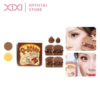 Xixi Bộ Bông Mút Trang Điểm 6 Miếng Siêu Mềm Dùng Khô Ướt Không Ăn Phấn Hình Vuông Giá Rẻ GJ140