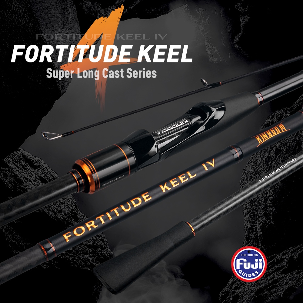 Cần câu Kingdom KEEL-IV 2.28m / 2.4m / 2.7m 2 Phần ML / M / MH Power MF Cần đúc hành động Cần quay F