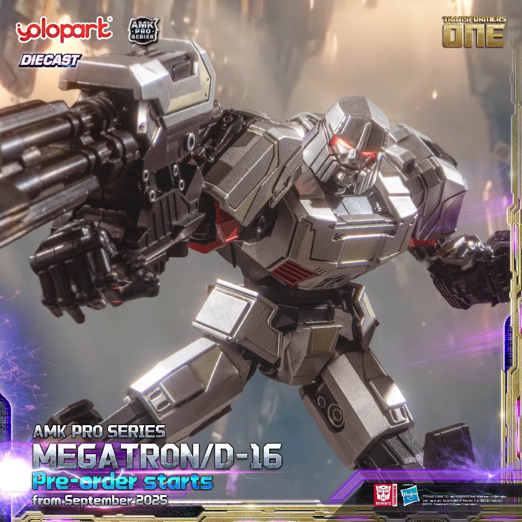 YOLOPARK TRANSFORMERS ONE: AMK Pro Series-Final Form Megatron / D-16-Model Kit