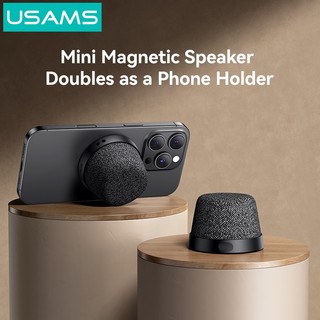  Loa từ tính Bluetooth USAMS Loa không dây đích thực di động Bluetooth 5.4 Cổng sạc USB-C 