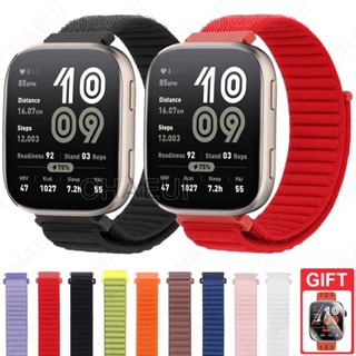  Vòng tay Nylon dệt Dây đeo bện Phụ kiện dây đeo đồng hồ cho Amazfit Bip 6 5 Unity 3 U Pro S   GTS 4 Mini GTS 3 2 