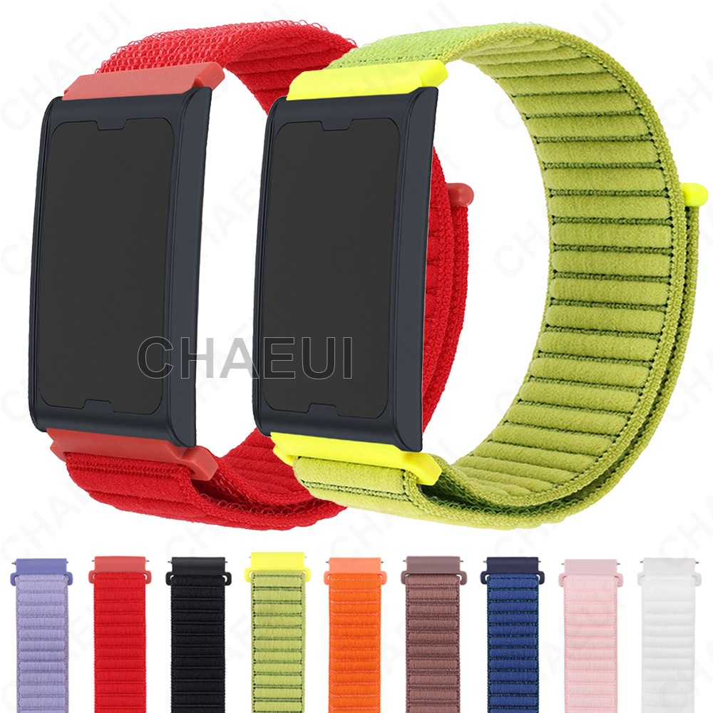Vòng tay Nylon dệt Dây đeo bện Phụ kiện dây đeo đồng hồ cho Amazfit Helio Strap