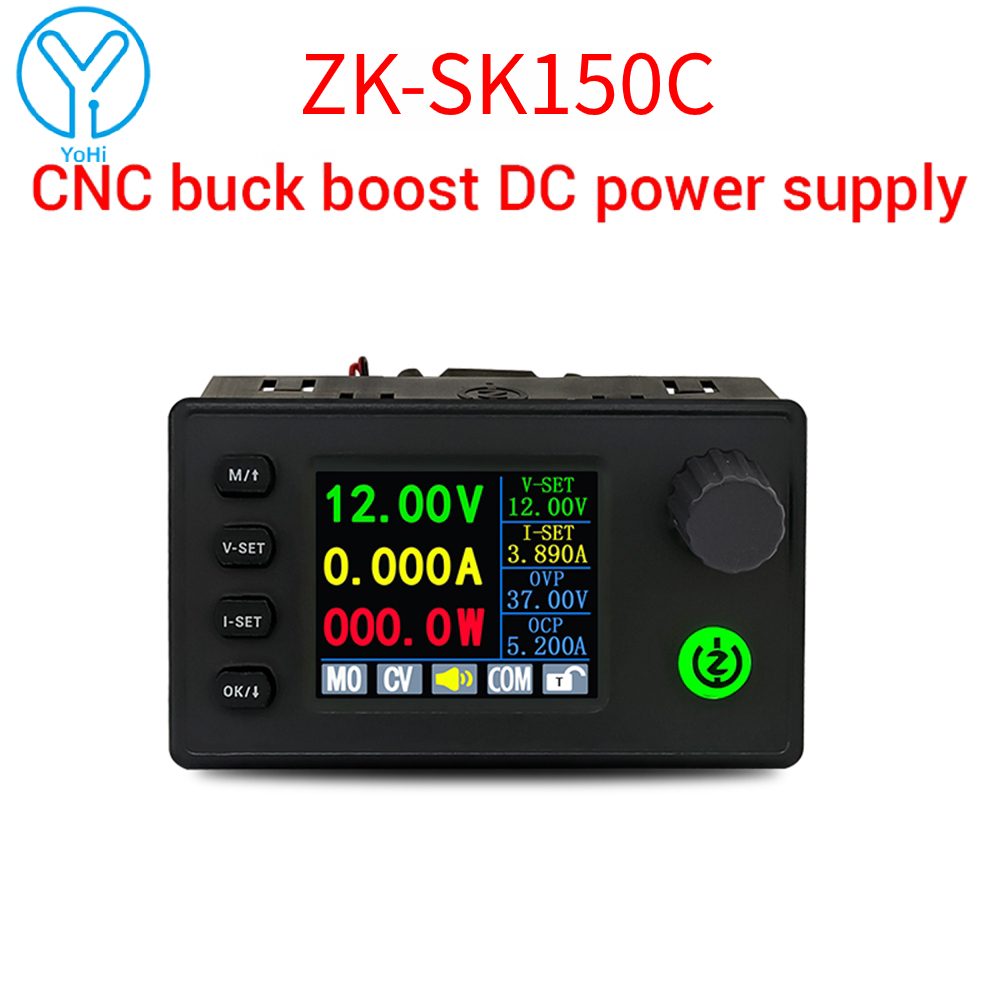 YoHi SK150C Màn Hình Màu 1.8 inch CNC Nâng Điện Áp DC Có Thể Điều Chỉnh Điều Chỉnh Nguồn Điện Mô Đun