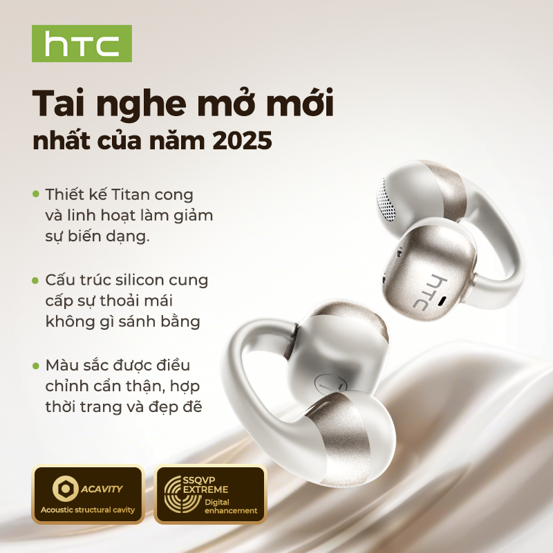 Bảo hành một năm HTC NE56 AI Dịch thuật thời gian thực Tai nghe BluetoothTWS Bluetooth 6.0 Chất lượng âm thanh HiFi IPX5 Tai nghe không dây chống nước | BigBuy360 - bigbuy360.vn