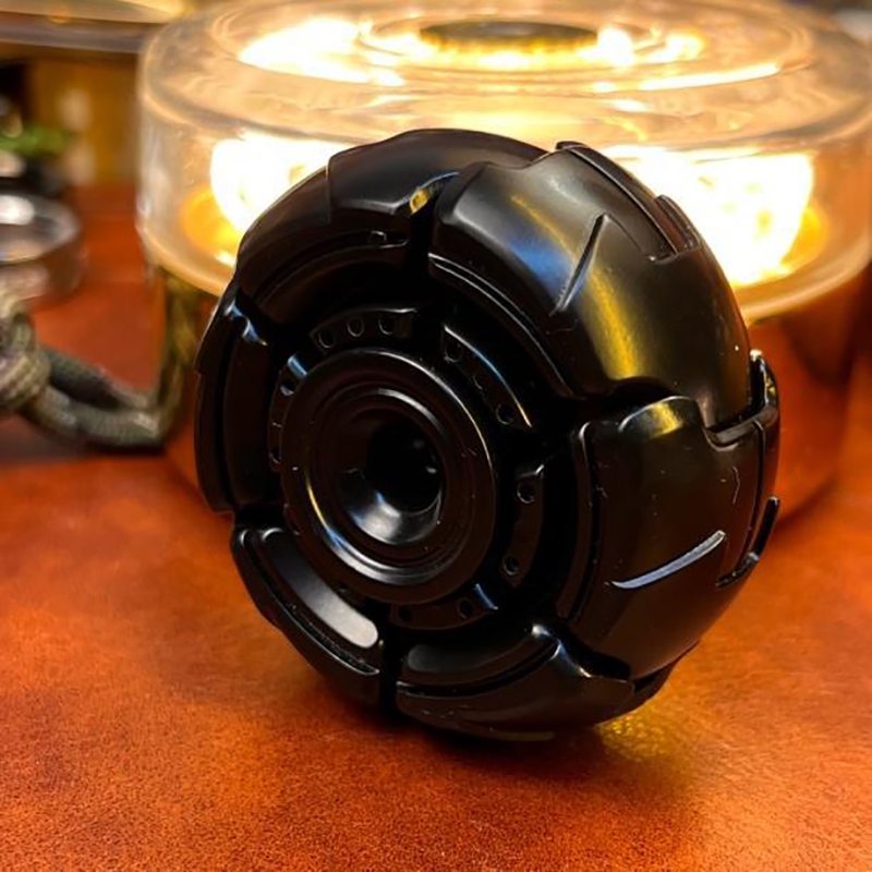 1 Dây Xích Xoay Kim Loại Mở Đầu Ngón Tay Con Quay Hồi Chuyển