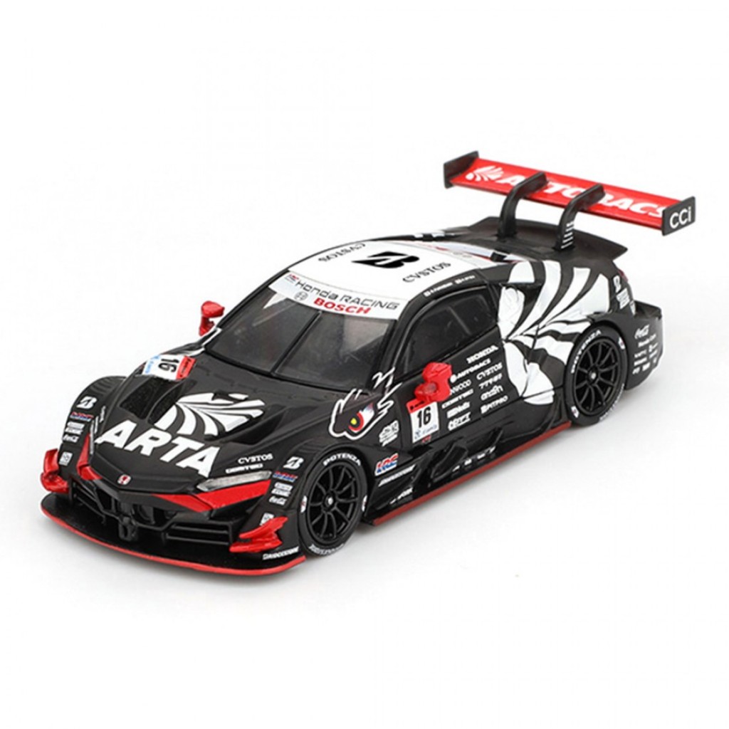 Mini GT MGT00787-BL 1 / 64 Honda NSX-GT Type S GT500 #16 Bao bì vỉ ARTA MUGEN NSX-GT Arta 2023 SUPER