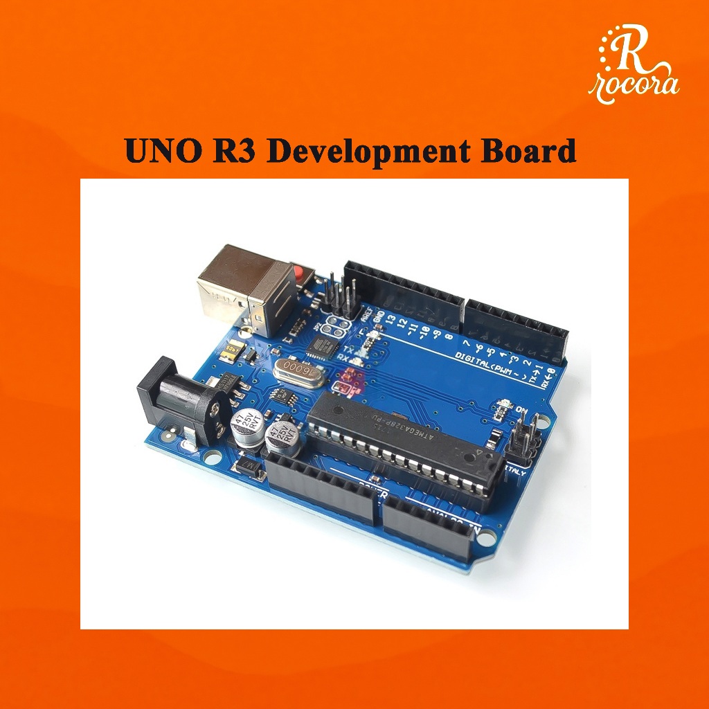 Bảng phát triển UNO R3 ATmega328P Phiên bản chính thức Tương thích với Arduino IDE Robotics DIY