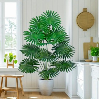 Kích Thước Lớn Lá Trang Trí Nhà Cây Nhân Tạo Nhựa Lá Xanh Mô Phỏng Cây Cảnh Chậu Trang Trí Sàn Sân Vườn Văn Phòng Trang Trí Trang Trí Trang Trí