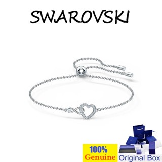 157S Swarovski Nguyên Bản INFINITY Colorfast Vòng Tay Có Thể Điều Chỉnh Vòng Tay Nữ Vòng Tay Bạn Gái Vòng Tay Vòng Tay Vòng Tay Nữ Trang Sức Quà Tặng Trang Sức Pha Lê Vòng Tay Dễ Thương Vòng Tay Pha Lê Nữ