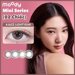  Set 2 chiếc kính áp tròng Moody 14.2mm JAZZ LIGHTYEAR lens 1 ngày thuộc bộ sưu tập HUSH Mini version 