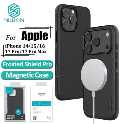 Ốp điện thoại từ tính Nillkin cho iPhone 17 Pro Max 17 / 16 / 15 Pro Ốp lưng chống sốc chống vân tay