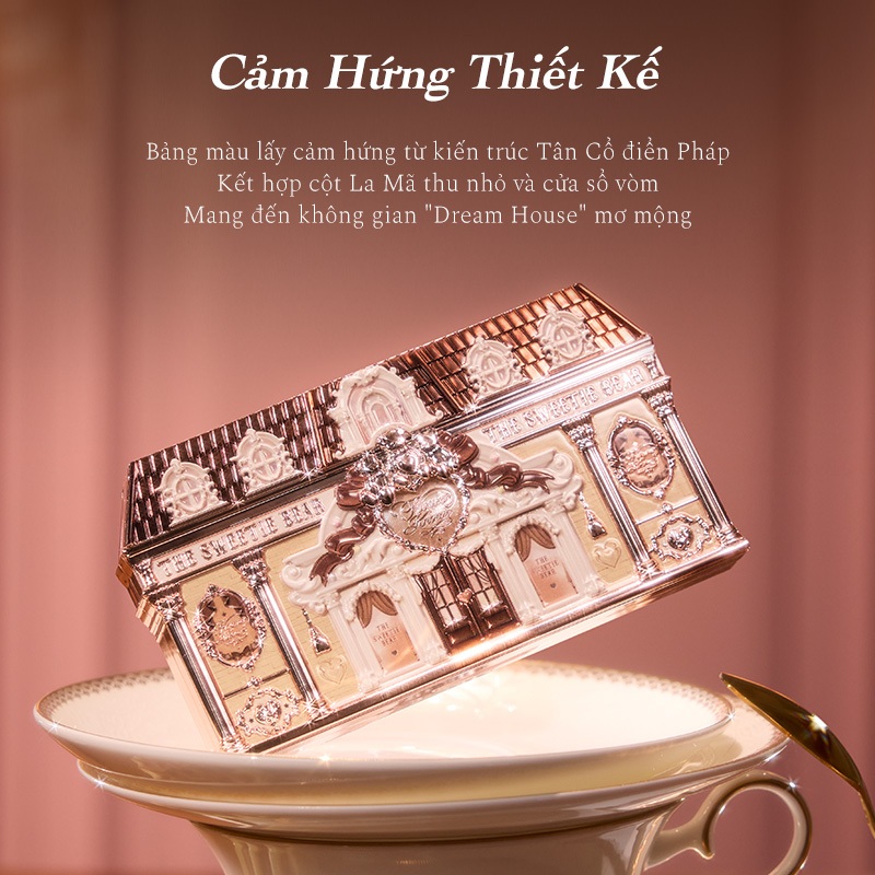 Flower Knows The Sweetie Bear Collection Bảng trang điểm 6 màu 6,5g | BigBuy360 - bigbuy360.vn