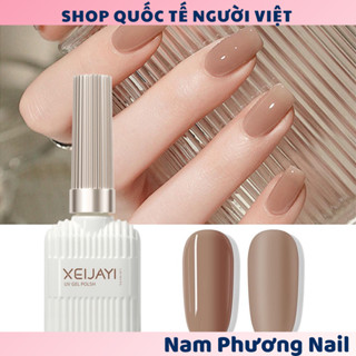  XEIJIAYI Sơn móng tay màu thạch nâu tây chai 15ml 🌸 Nam Phương Nail 🌸 