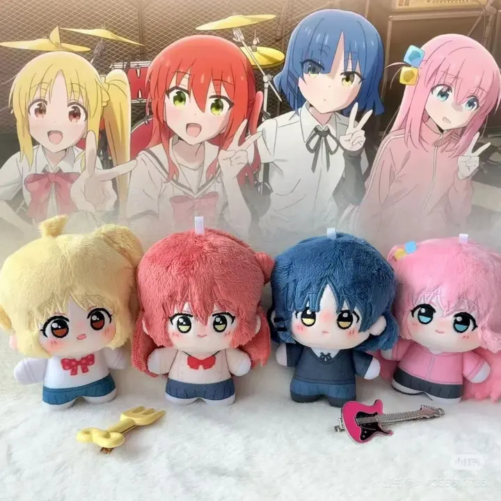 10cm Anime Bocchi The Rock Gotoh Hitori Ijichi Nijika Yamada Ryo Kita Ikyuo Cosplay Búp Bê Sang Trọn