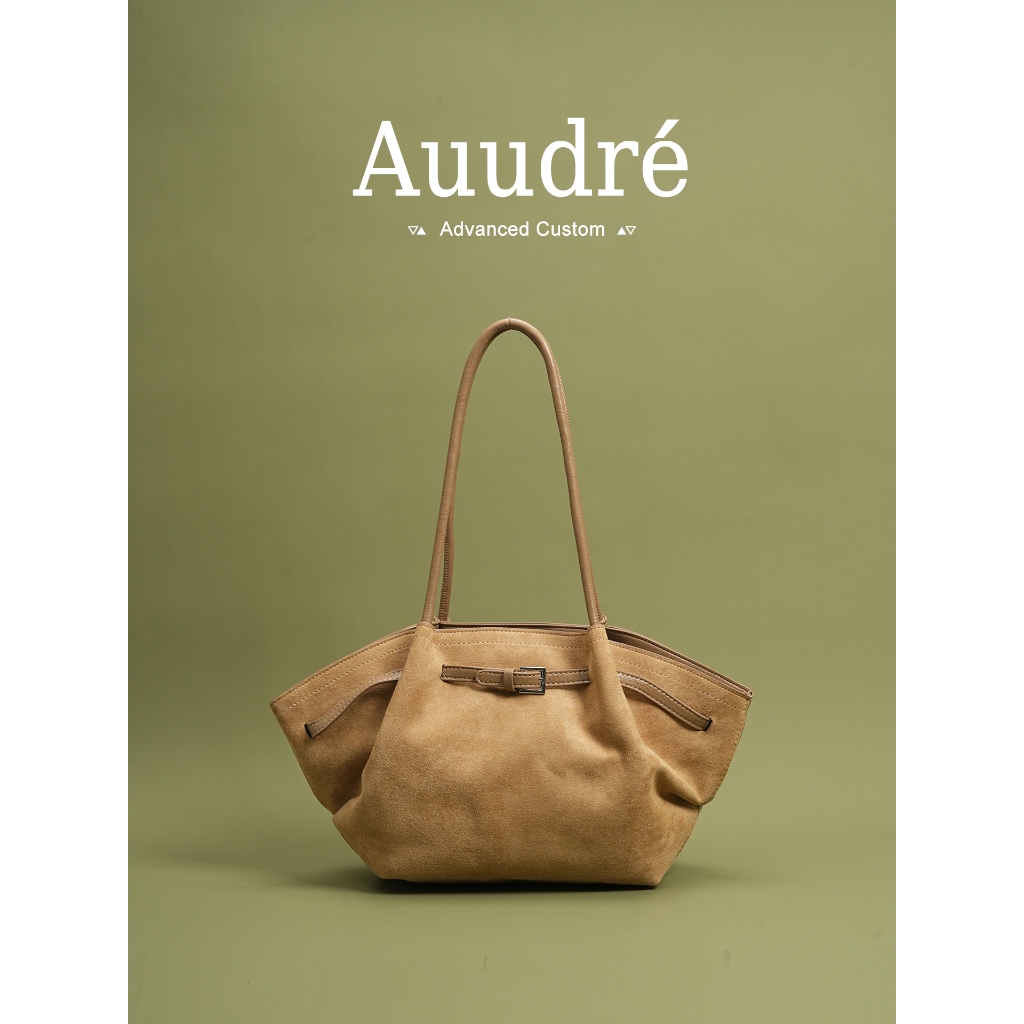 Túi đeo vai cỡ lớn Auudre Retro Túi Tote đi lại phù hợp cho nữ