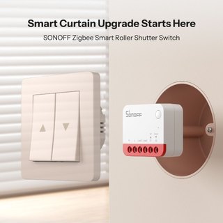SONOFF MINI-ZBRBS Zigbee Công tắc màn trập con lăn thông minh Zigbee Bộ tăng cường tín hiệu cảnh địa phương Rèm biến hình với điều khiển Zigbee thông minh Điều chỉnh tỷ lệ phần trăm chính xác
