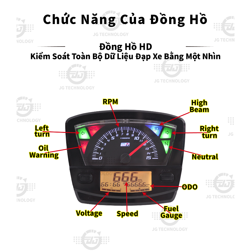 Đồng hồ đo tốc độ điện tử kỹ thuật số HONDA EX5 DREAM LCD DREAM cho HONDA EX5 CÔNG SUẤT CAO EX5 DREA