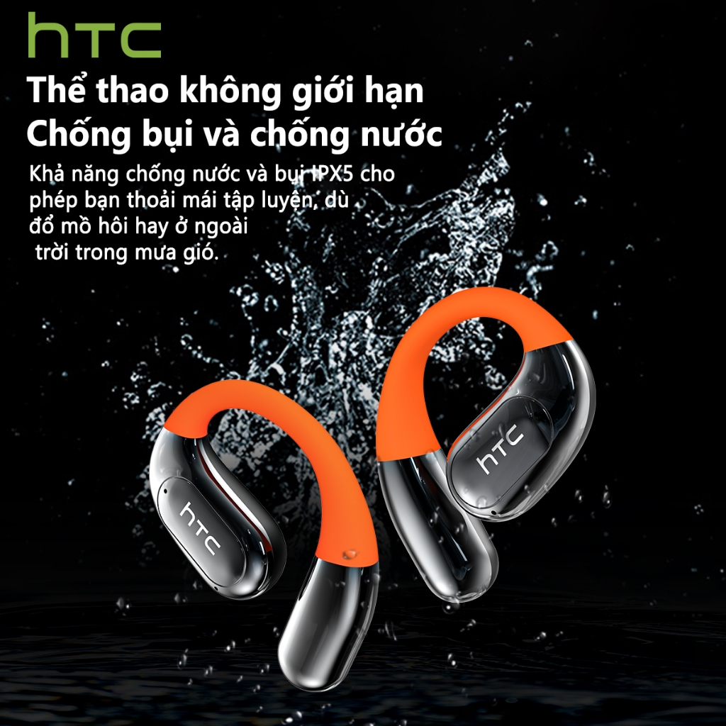 HTC NE36 Tai Nghe Phiên Dịch AI 134 Ngôn Ngữ Bluetooth 6.0 Không Lag Khử Ồn Cuộc Gọi HD | BigBuy360 - bigbuy360.vn