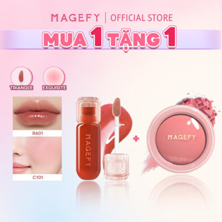 MAGEFY Watery Tint Bộ sưu tập trang điểm môi không dính, lâu trôi + Blush