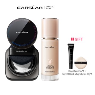 【Combo Carslan Kem nền Lasting lâu dài 30g + Phấn phủ Black magnetic 8g