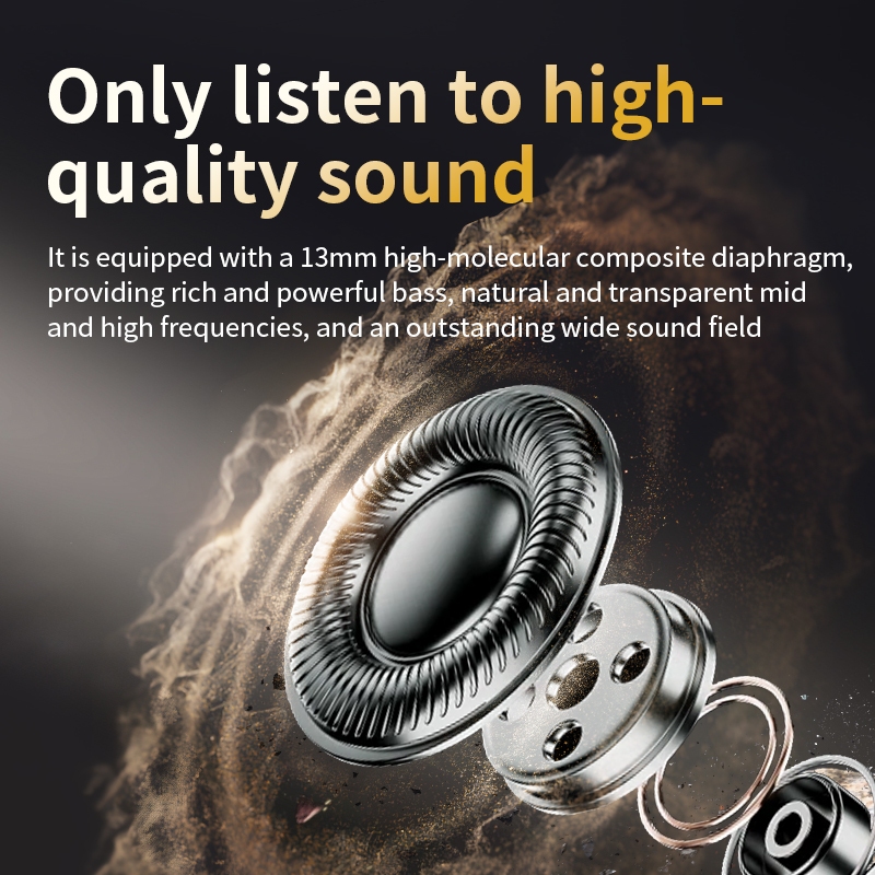 Tai nghe Lenovo EA166 Tai nghe không dây đích thực HD Stereo HIFI Độ trễ thấp có Mic Bluetooth 5.4 | BigBuy360 - bigbuy360.vn