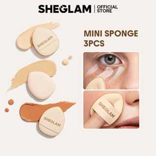  Sheglam Magic Finger Mini Sponge 3 Cái   bộ Mini Trang Điểm Puff Concealer Pha Trộn Bọt Biển Mềm Làm Đẹp Dụng Cụ Trang Điểm 