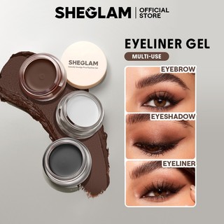  Gel kẻ mắt không trôi SHEGLAM Chống nhòe chống thấm nước bền lâu đa dụng  4.2g 