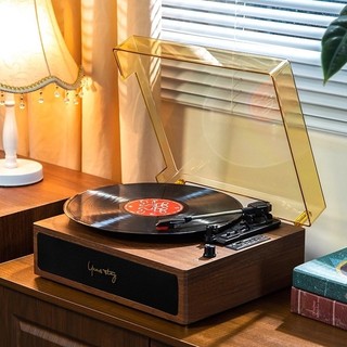 Middix Vinyl Record Player Loa Bluetooth Tích Hợp Loa Có Đầu Ra USB RCA Retro Máy Ghi Âm Bàn Xoay