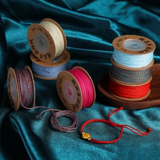  St. kunkka 1 1.2 1.5mm 15-28M Chống Căng Thẳng Tay Chà Sợi Cotton Dây Bện Cho DIY Vòng Cổ Vòng Tay Làm 