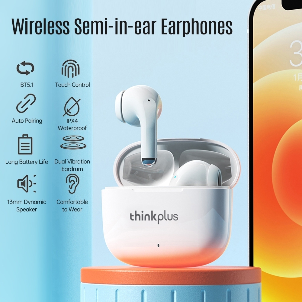 Tai nghe Lenovo LP40 Pro / LP40 IPX5 Tai nghe không dây đích thực Bluetooth 5.0 Tai nghe chơi game có độ trễ thấp Tai nghe TWS | BigBuy360 - bigbuy360.vn