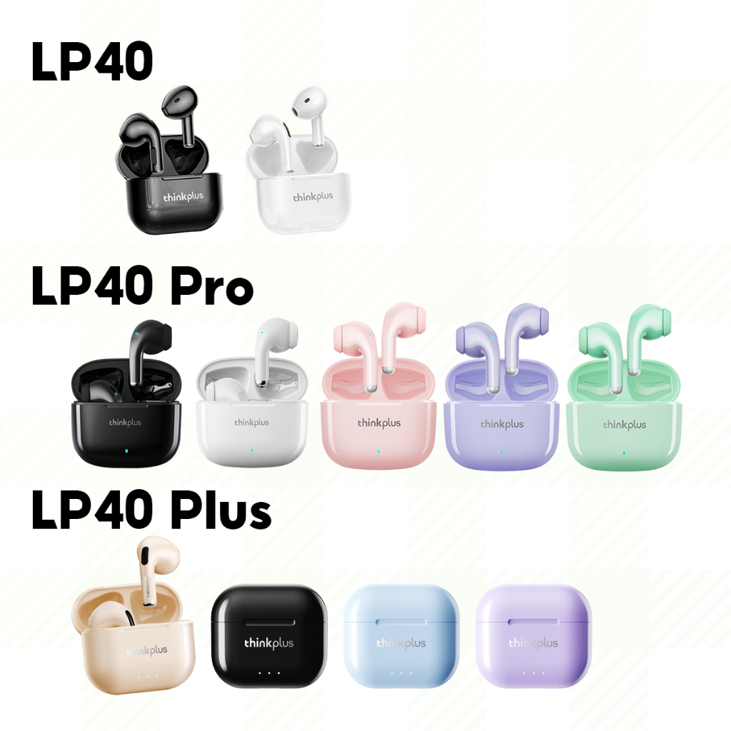 Tai nghe Lenovo LP40 Pro / LP40 IPX5 Tai nghe không dây đích thực Bluetooth 5.0 Tai nghe chơi game có độ trễ thấp Tai nghe TWS | BigBuy360 - bigbuy360.vn