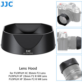 JJC Hood vuông che nắng cho Fujifilm XC 35mm F2 & XF 23mm F2 R WR & XF 35mm F2 R WR