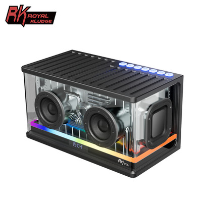 Royal Kludge RK SH100 Nút đa chức năng màu đen Tws Loa Bluetooth bốn chế độ