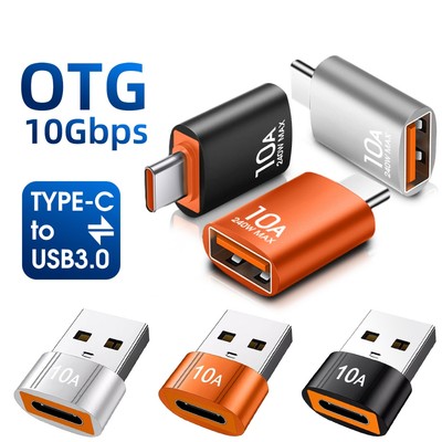 Đầu nối sạc nhanh HdoorLink 10A Type-C USB 3.0 Type C sang USB Bộ chuyển đổi Type-C Nam sang USB Nữ