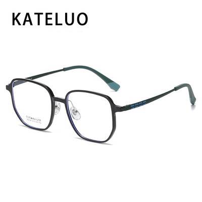 Kính mát KATELUO TR90 với chức năng chặn ánh sáng xanh, phù hợp cho cả nam và nữ 90238
