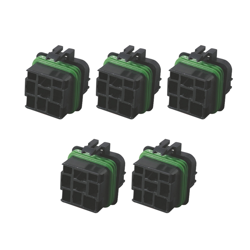 Bộ 5 Đầu nối chống nước 5 chân sản xuất tại Trung Quốc, Mẫu đầu nối ô tô: DJ7057-6.5-21