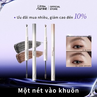  Bút chì kẻ mày định hình hai đầu Little Ondine - Chống thấm nước lâu trôi & chống nhòe có màu lông mày cho lông mày hoang dã tự nhiên đầu siêu mịn 