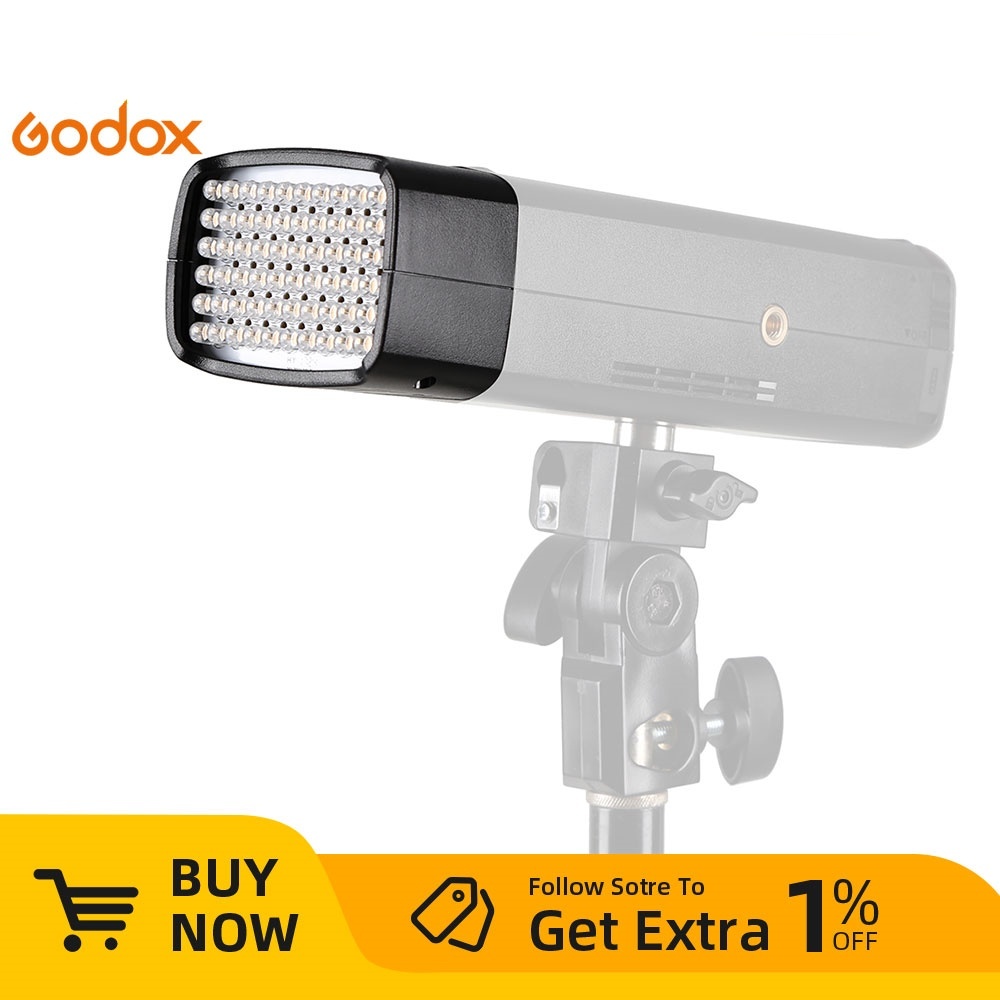 Godox AD-L đèn flash ngoài trời di động bỏ túi đèn flash AD200 Đầu đèn chuyên dụng 60 chiếc đèn LED 