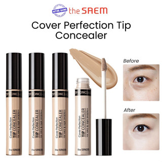  Vận chuyển nhanh Kem Che Khuyết Điểm The saem Kem Che Khuyết Điểm The Seam Cover Perfection Tip Concealer 6.5g 