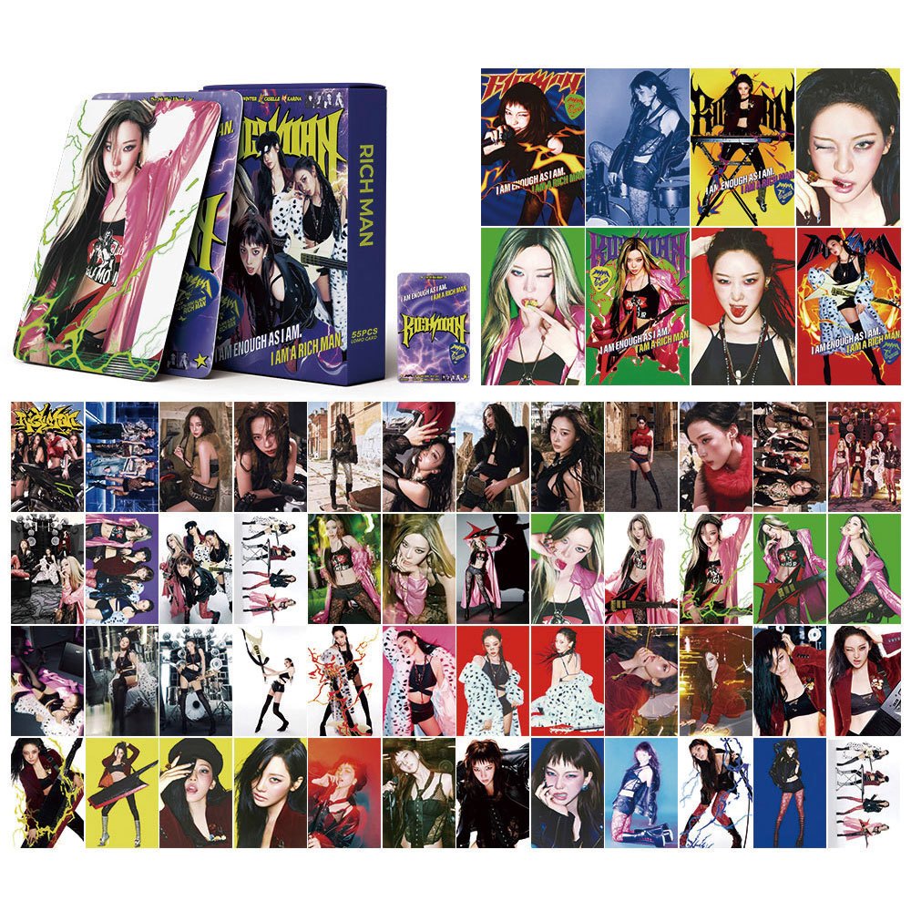 55 Chiếc Dirty Work Lomo Cards Whiplash Album Photocards WINTER GISELLE KARINANING Kpop Bưu Thiếp Hà
