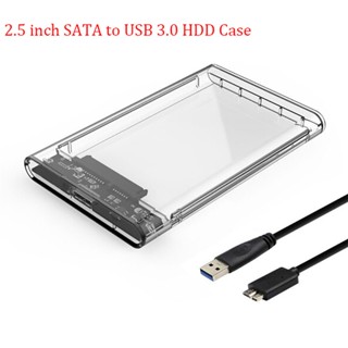 [fas] Box ổ cứng di động 2.5 inch trong suốt USB 2.0 3.0, type C hộp đựng ổ cứng laptop PC VN